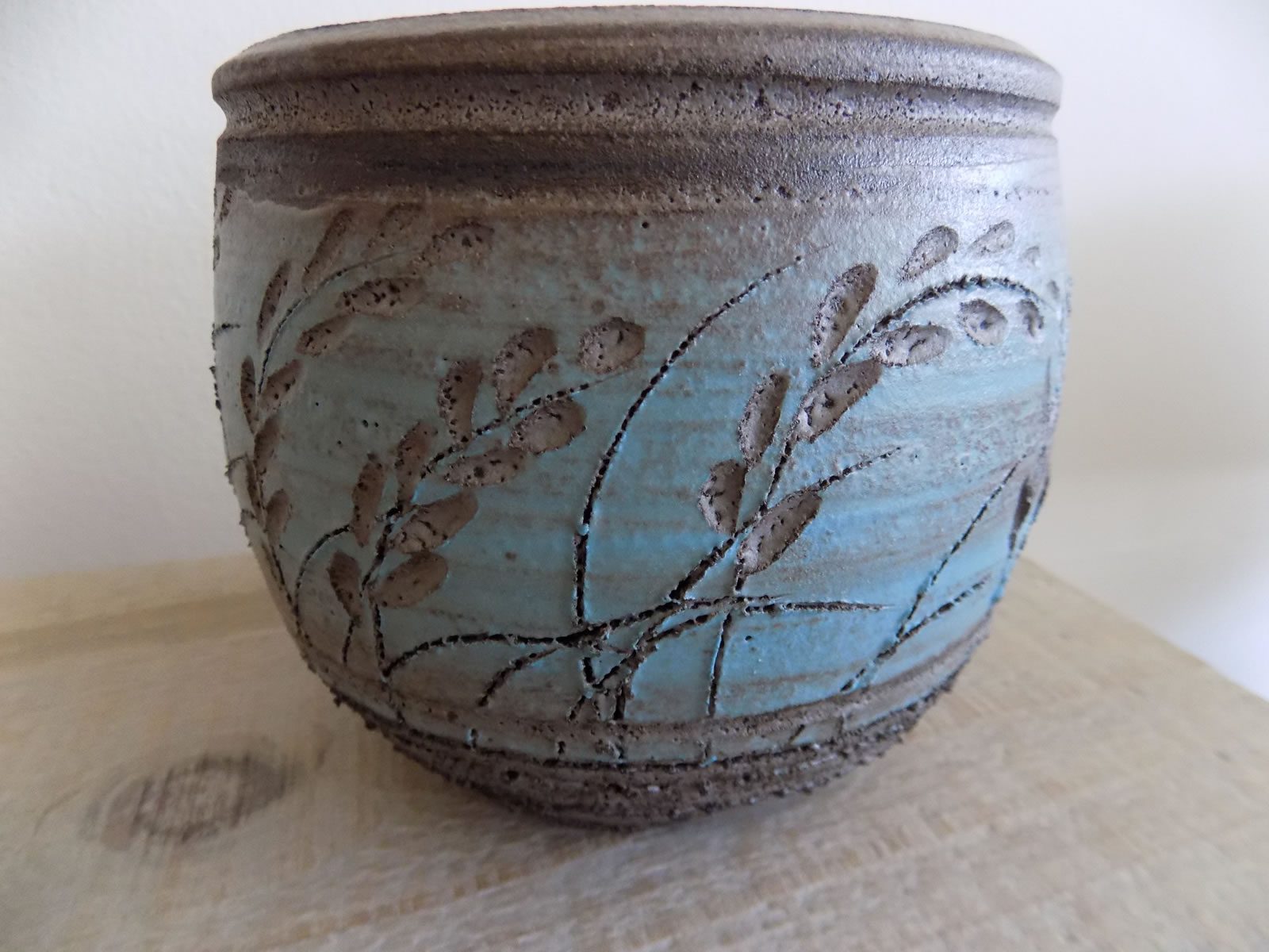 Black stoneware bowl by Stewart Taylor ceramics East Yorkshire